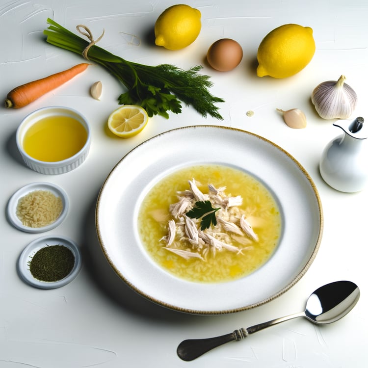Avgolemono (Greek Lemon Chicken Soup)
