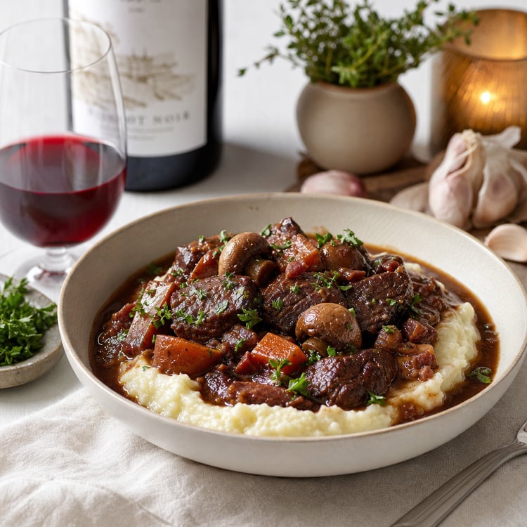 Beef Bourguignon