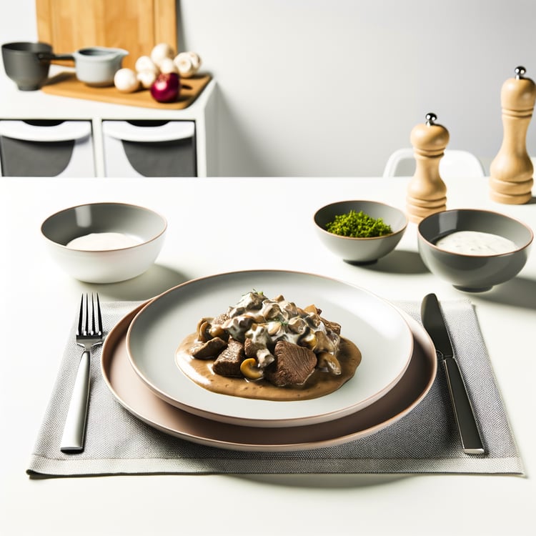 Beef Stroganoff