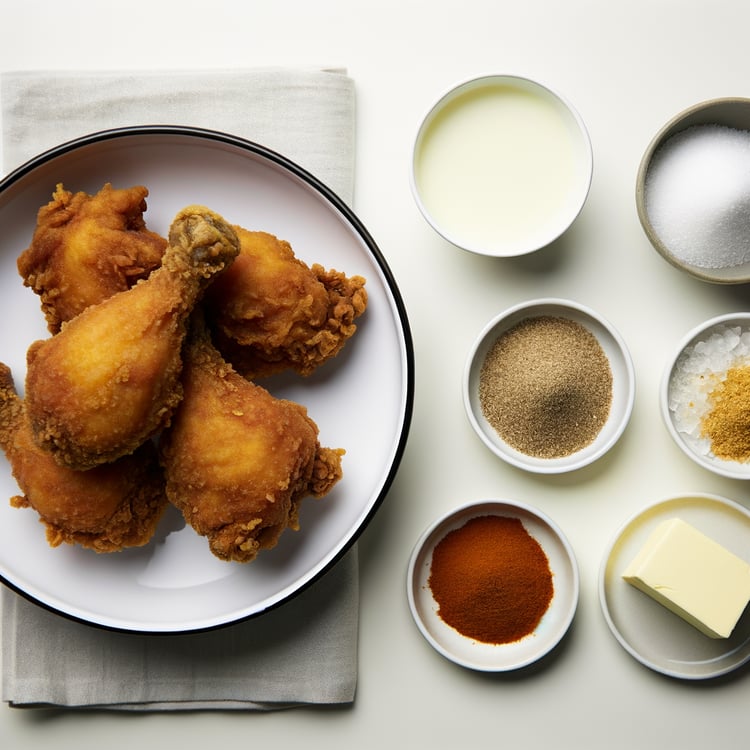 Buttermilk-Brined Southern Fried Chicken (Brine 8 hr, Pan-Fried 45 min)