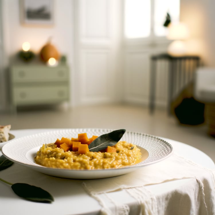 Butternut Squash and Sage Risotto