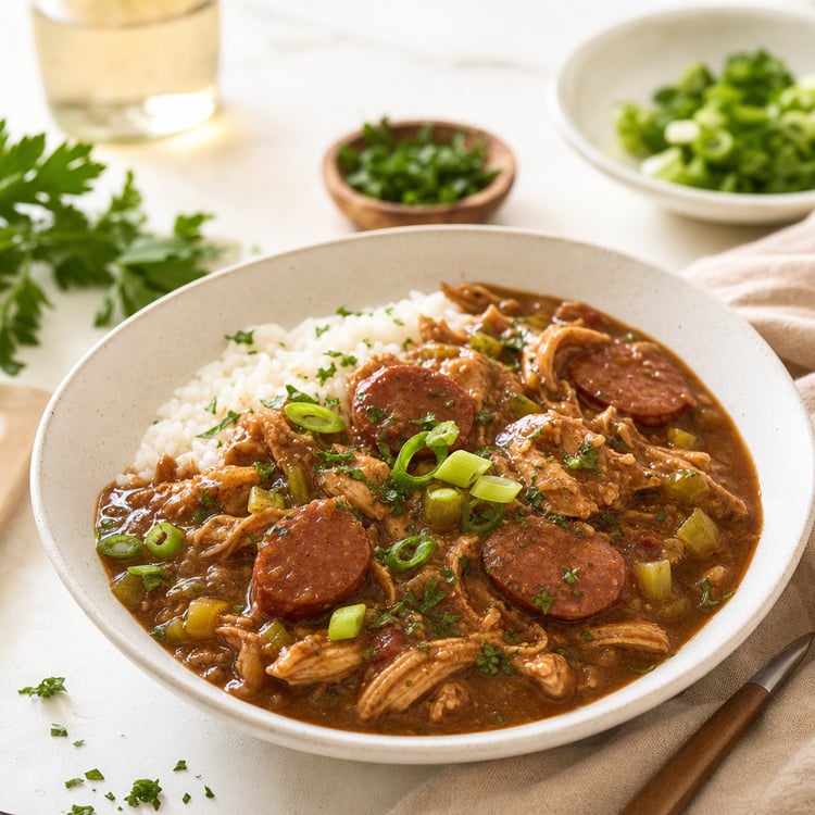 Chicken and Sausage Gumbo