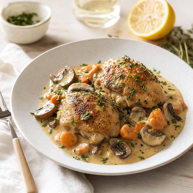Chicken Fricassee