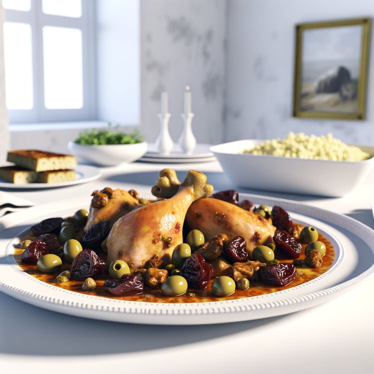 Chicken Marbella (Prunes, Olives & Capers Braise, 60-Minute)