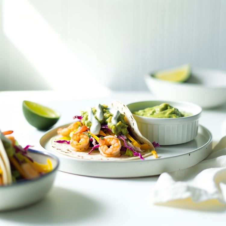 Chipotle Lime Shrimp Tacos