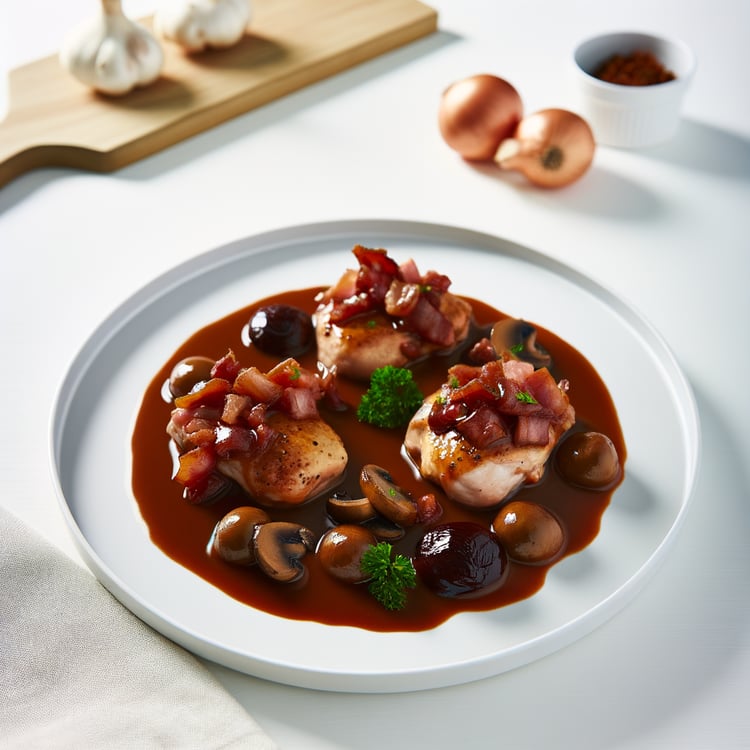 Coq au Vin (Red Wine-Braised Chicken, 90-Minute)