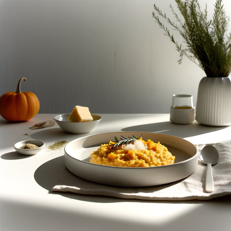 Creamy Pumpkin Risotto
