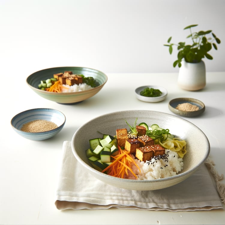 Crispy Tofu Banh Mi Bowl