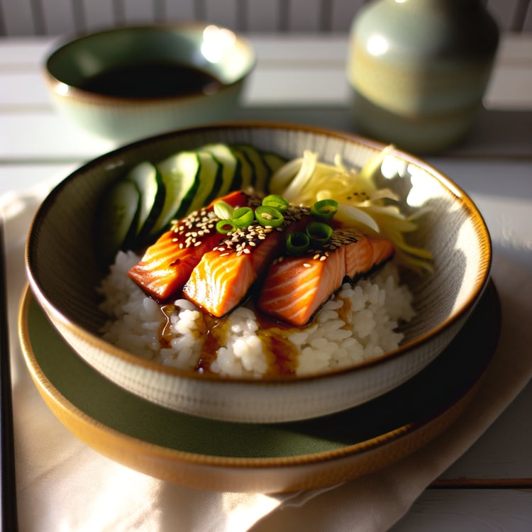 Honey-Soy Glazed Salmon Rice Bowls (25-Minute)