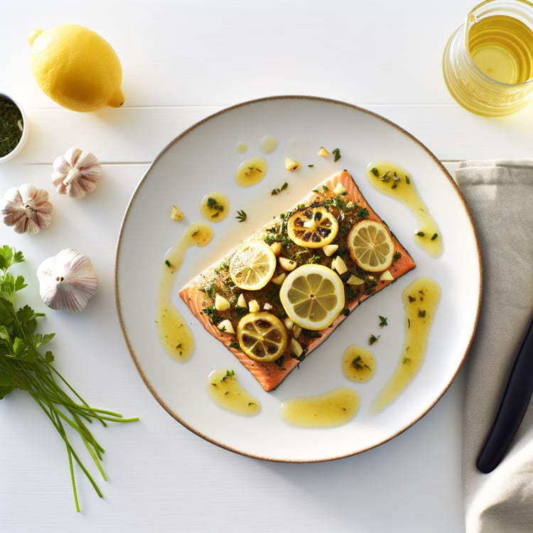 Lemon Herb Grilled Salmon