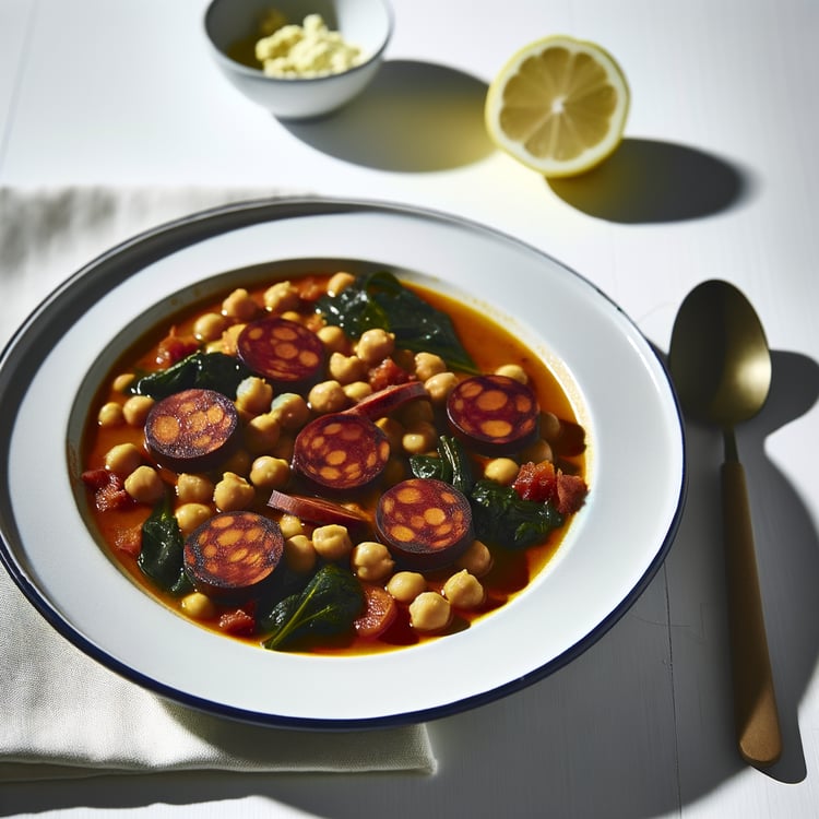 One-Pot Chorizo and Chickpea Stew (35-Minute)