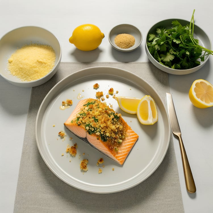 Oven-Roasted Salmon with Dijon-Parsley Crumb (25-Minute Weeknight Roast)