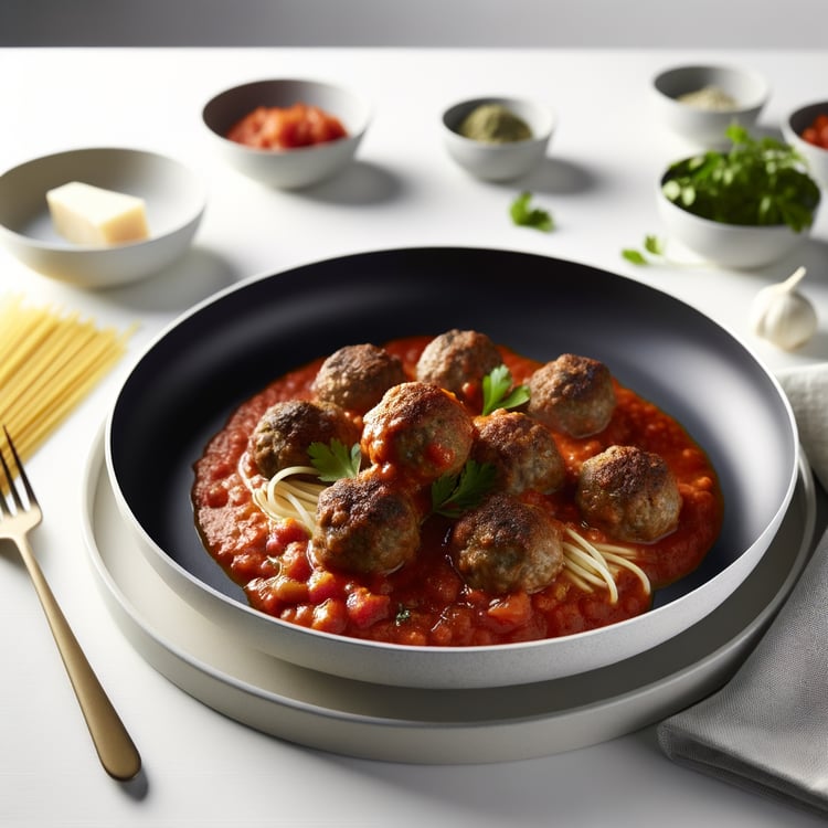 Pan-Seared Beef Meatballs in Marinara (30-Minute Skillet)