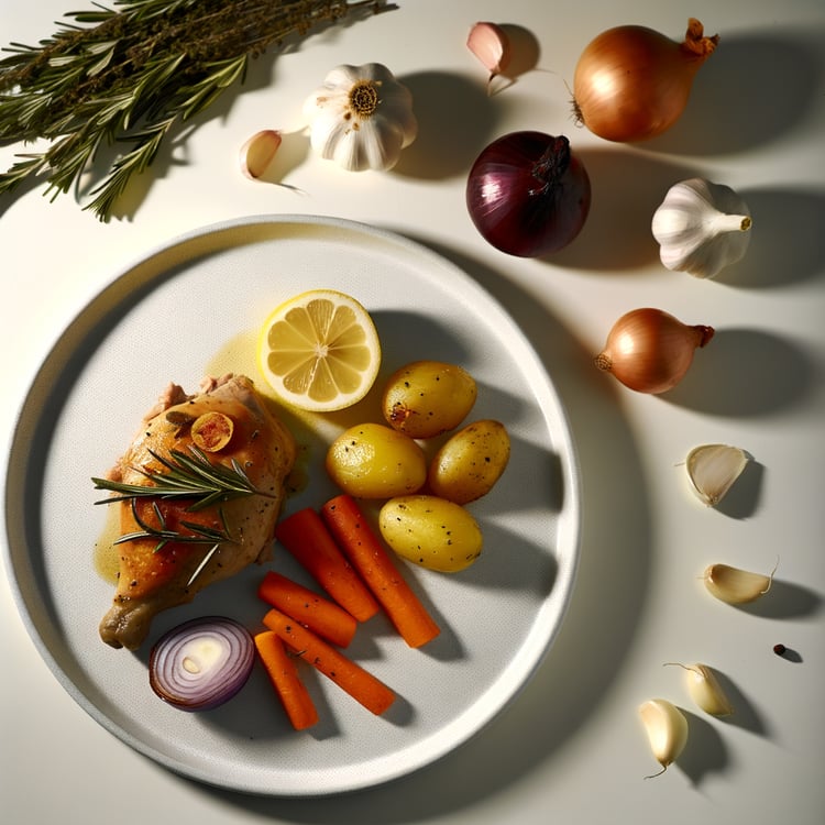 Roasted Rosemary Chicken and Vegetables
