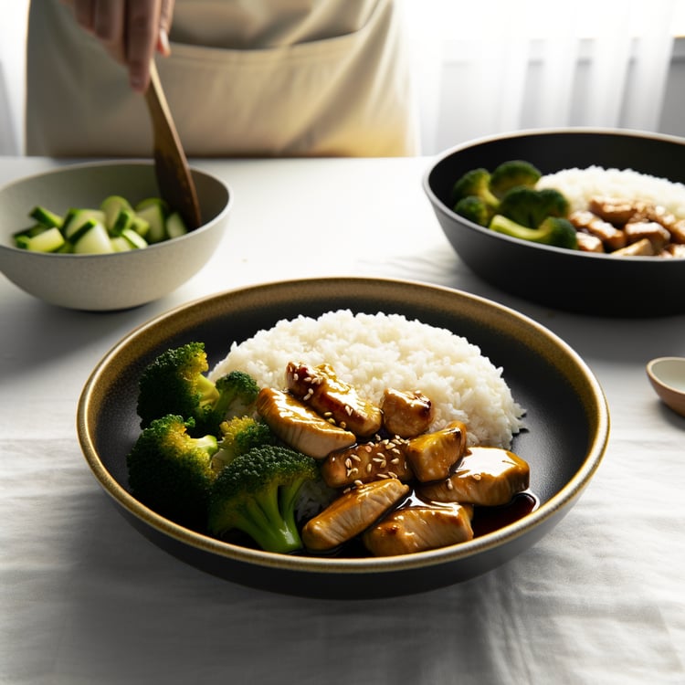 Skillet Chicken Teriyaki Bowl (25-Minute)