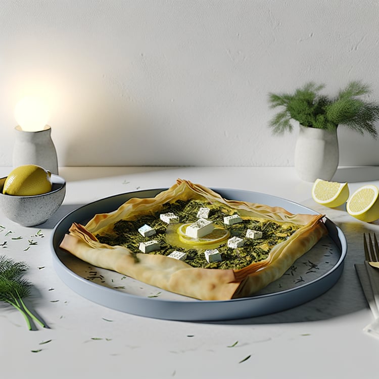Spanakopita (Greek Spinach and Feta Pie)