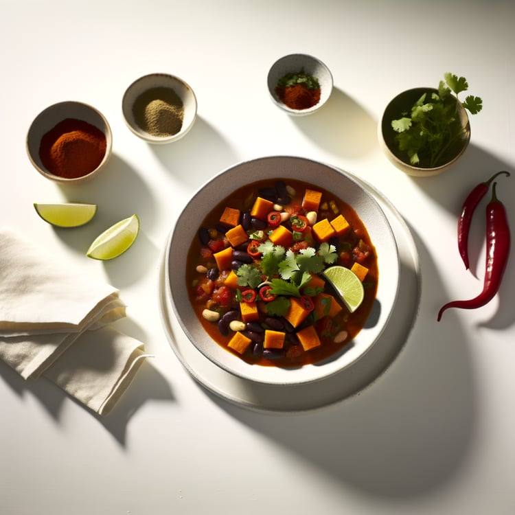 Sweet Potato and Black Bean Chili