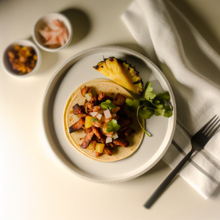 Tacos al Pastor (Grilled Pork with Pineapple, 45 Minutes)